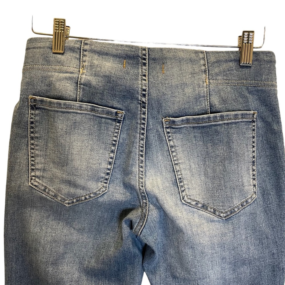 Free People Pull On Denim Flare Jeans - Picture 8 of 13